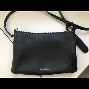 Tommy Bahama Black Leather Crossbody